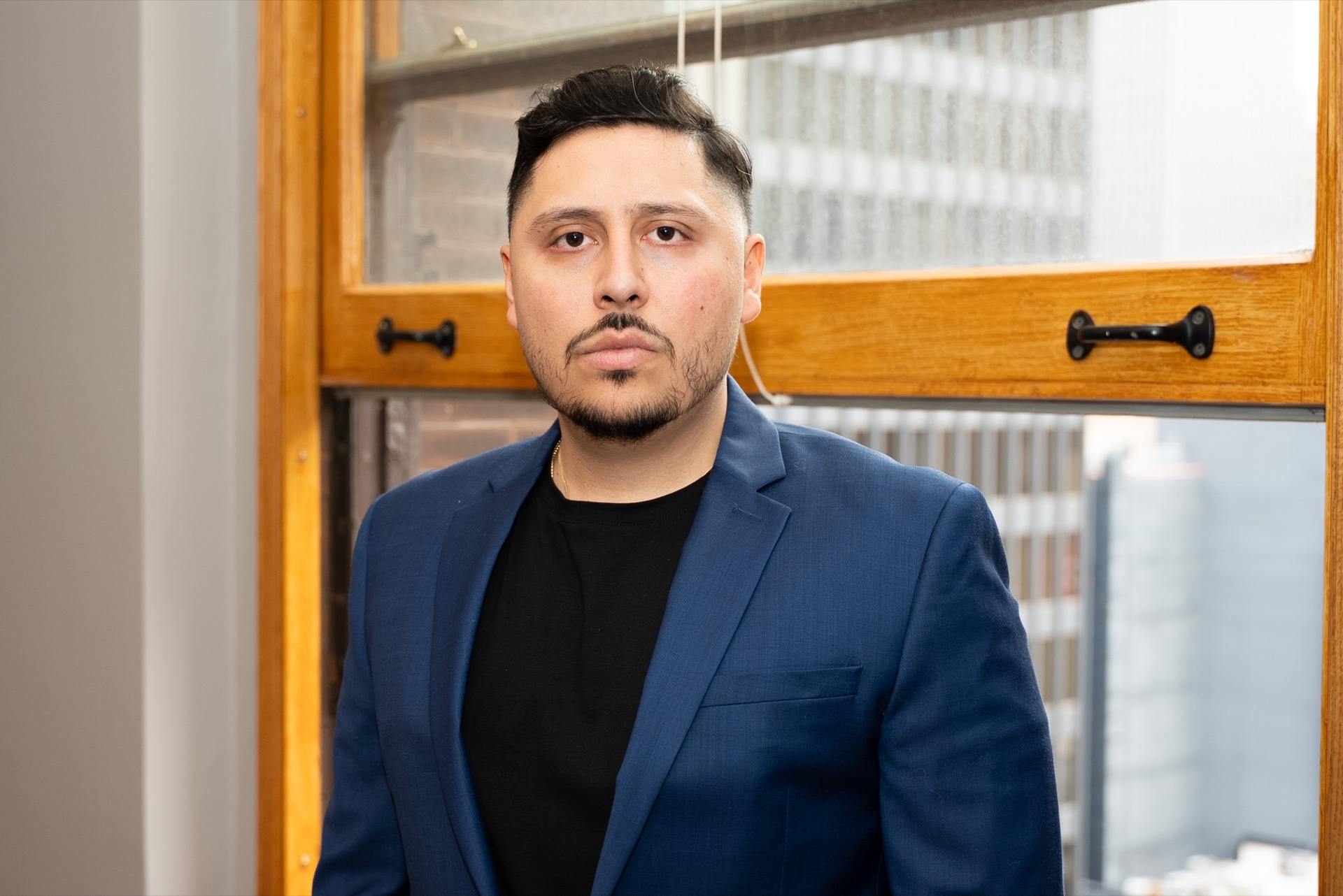 Juan Corrall in the firm’s office
